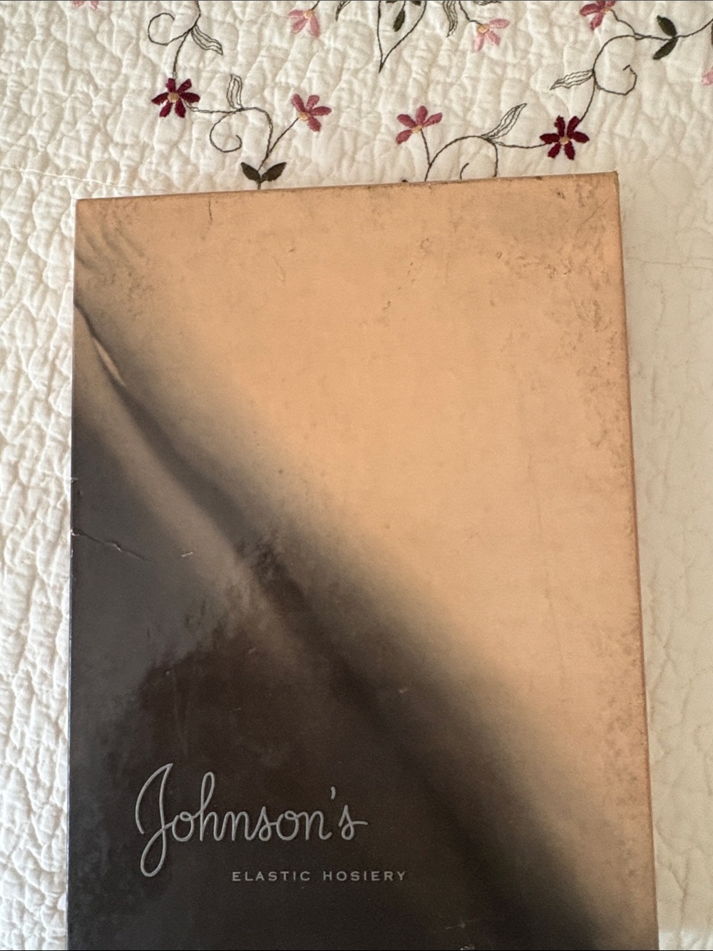 Vintage Pair of Johnson and Johnson elastic hosiery